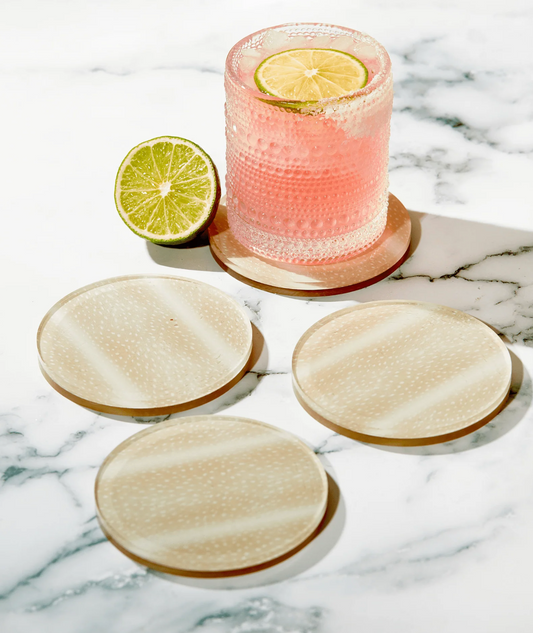 Fawn Print Coasters