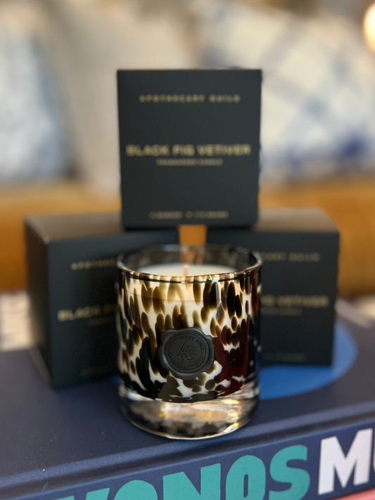 Mini Black Fig Vetiver Candle 4 oz - Apothecary Guild