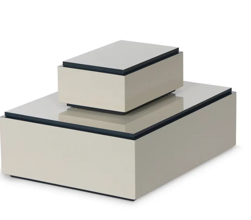 Small Balboa Bay Lacquered Box - White