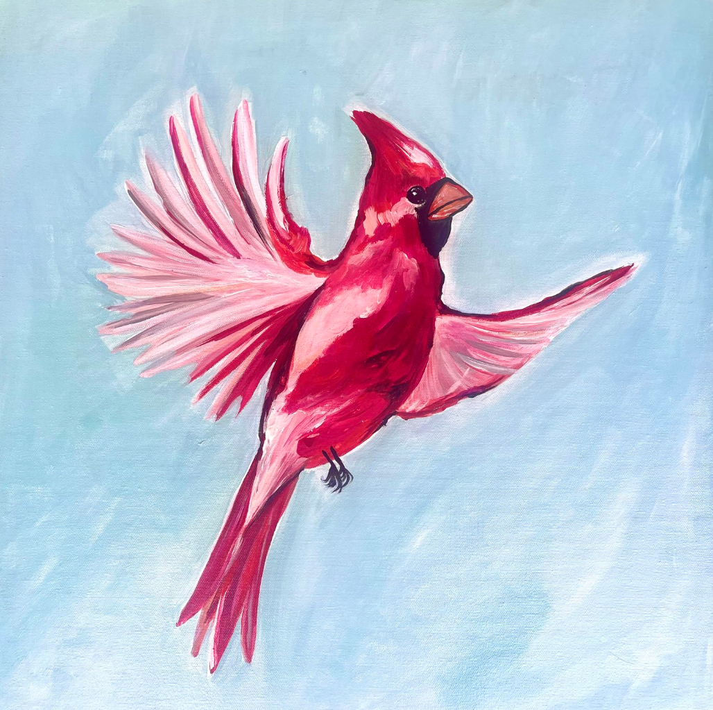AO 8x8 Cardinal Print
